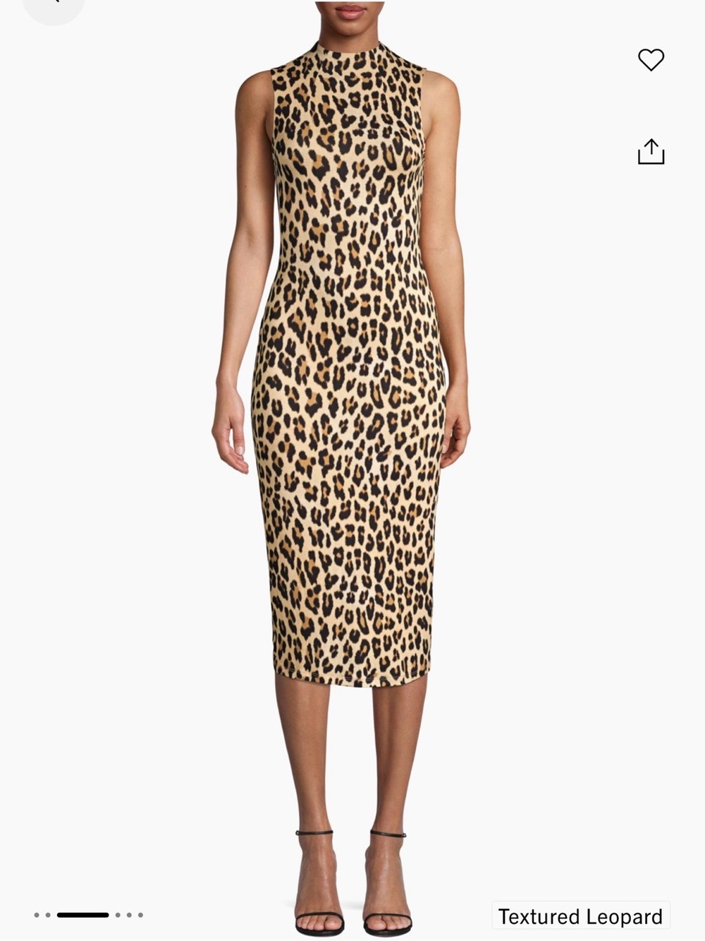Alice + Olivia- Women’s Sleeveless De Lora Leopard Bodycon Midi Dress - Size: 2